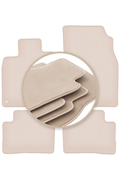 Other Covorașe auto PREMIUM bej pentru: Nissan Qashqai II J11 crossover 2013-