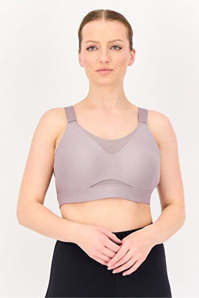 Under Armour حمالة صدر رياضية مبطنة للنساء، لون لافندر