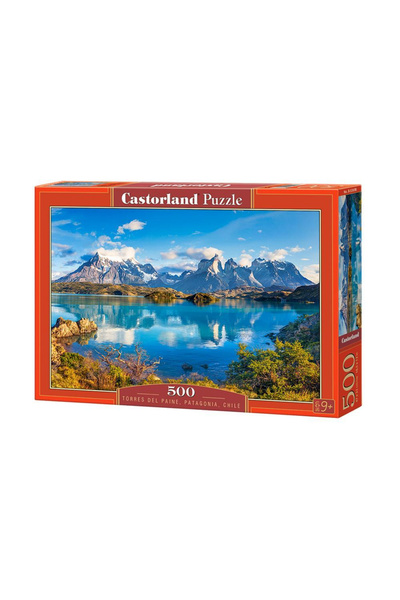 Castorland Пъзел 500 части Торес дел Пайне, Патагония, Чили 53698