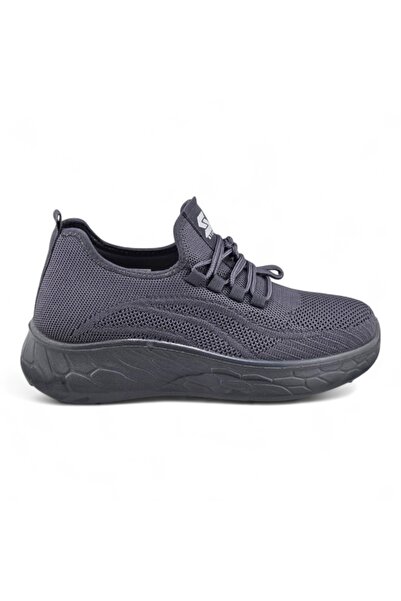 Stone Lightweight Knitted Sneakers