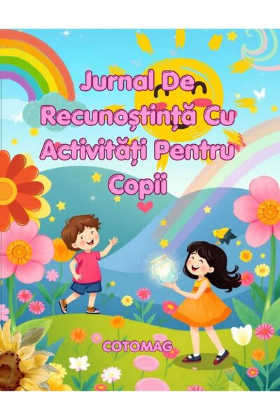 Cotomag Jurnal De Recunostinta Cu Activitati Pentru Copii / Educatie Emotiona...