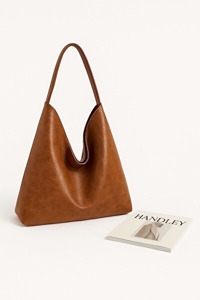 Handley Πολυτελής casual δερμάτινη τσάντα ώμου και χεριού