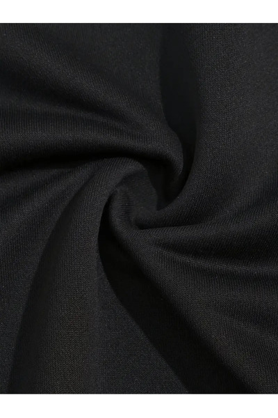 Touz Moda Kpop Demon Hunters Detail Printed Hooded Sweatshirt