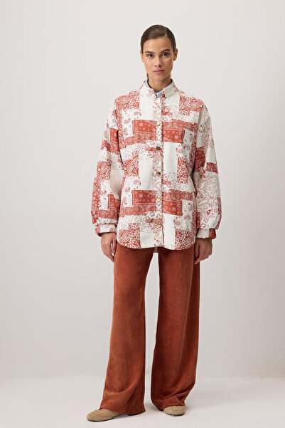 Touché Privé Shawl Pattern Bomber Jacket