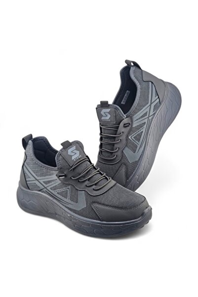 Stone Lightweight Knitted Sneakers