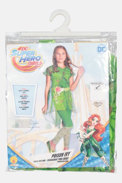 Rubies Super Hero Girls Poison Ivy Costume 3-4 Years, Green