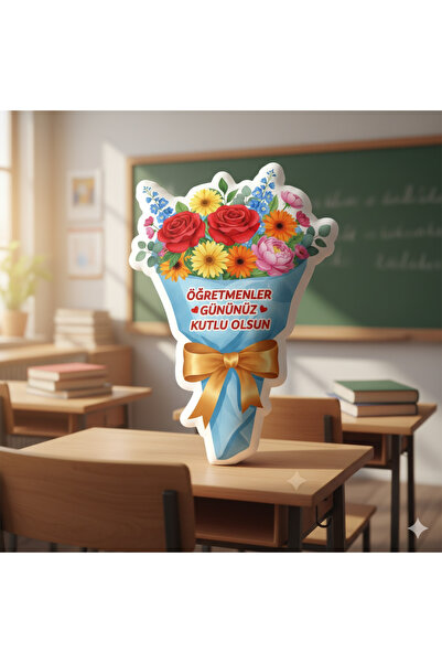 Piloji هدية يوم المعلم |   وسادة باقة الزهور من بوفيديك |   وسادة محشوة بالأل...