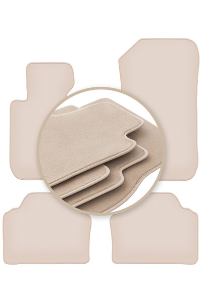 Other Covorașe bej PREMIUM pentru: BMW 3 E90 xDrive sedan 2004-2011