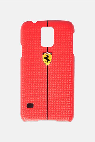 Scuderia Ferrari Samsung Galaxy S5 Brand Logo Protective Case, Red