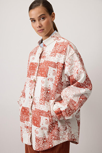 Touché Privé Shawl Pattern Bomber Jacket