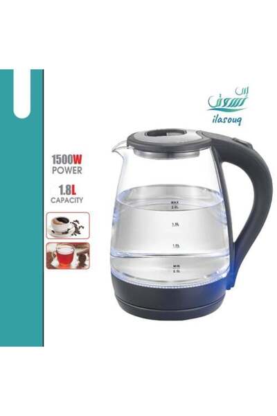 Crown Glass Electric Kettle KW-38118