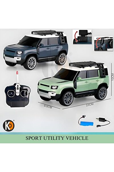 REZZOSS Range Rover Defender Model Car Exclusive Alloy Metal Remote Control Car