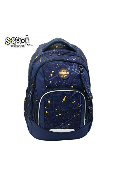 S COOL Rucsac anatomic Urban MAP 43x29x22 cm - S-COOL