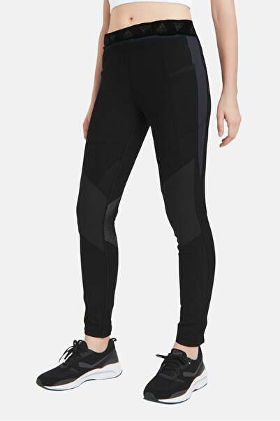 adidas Women Sportswear Fit Brand Logo Training Tights, Black