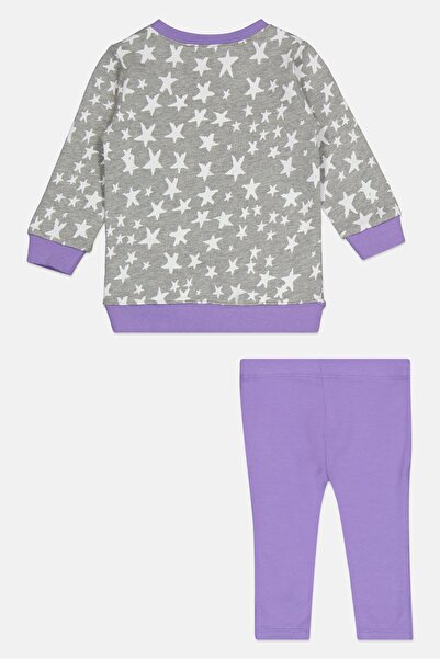 Converse x All Star Toddlers Girl 2 Pieces Graphic Print Tops And Bottom Set, Multicolor