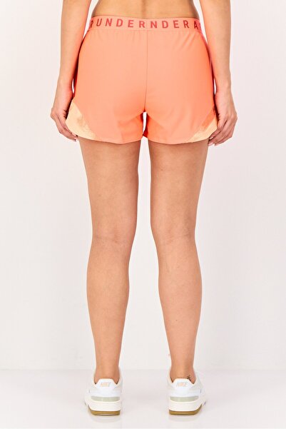 Under Armour Women Sportswear Fit Running Shorts, Dark Orange