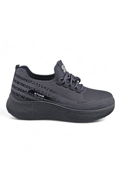 Stone Lightweight Knitted Sneakers
