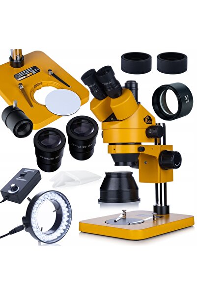 Other TrinoZoom Microscop Trinocular Set LED 7-45x