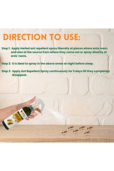 STRATEGI Herbal Ant Repellent Spray 200 ML