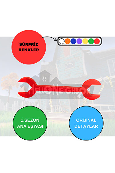 hello neighbor Neighbor Toy Set 6 Pieces