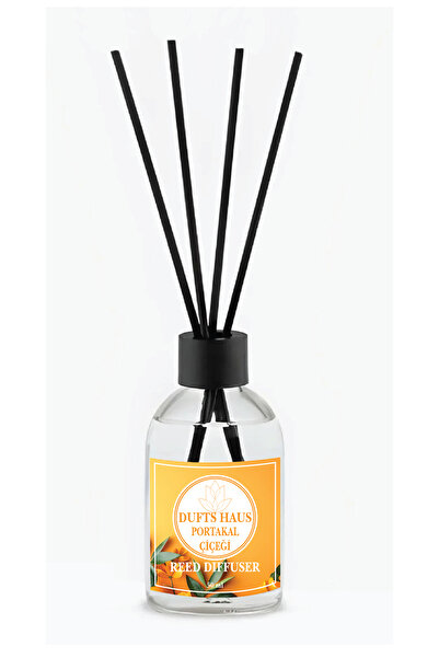 duftshaus Portakal Çiçeği Çubuklu Oda Kokusu Esansiyel Uçucu Yağ Oda Kokuları Reed Diffuser 50ml