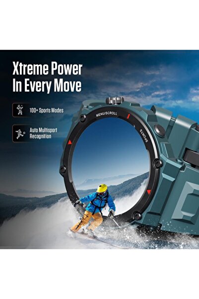 FASTRACK Xtreme PRO Smartwatch 1.43" AMOLED, 466x466, BT Calling, AI Voice Assistant, 100+ Sports Mo