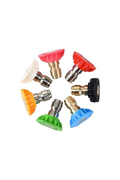 Generic Bukela Pressure Washer Tips,7 Pcs 4000 PSI Quick Release Spray Nozzle...