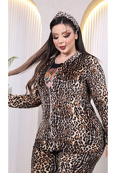 Kaptins Women's Tracksuit Set & Bottom-Top Set Velvet Fabric