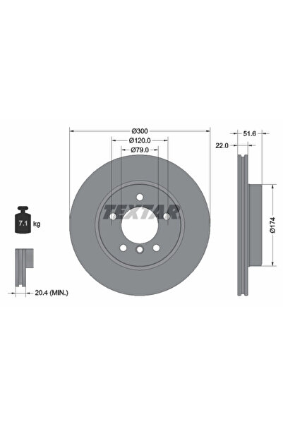 Krieger Disc Frana Alpina Roadster S Bmw 3/Z4 Roadster
