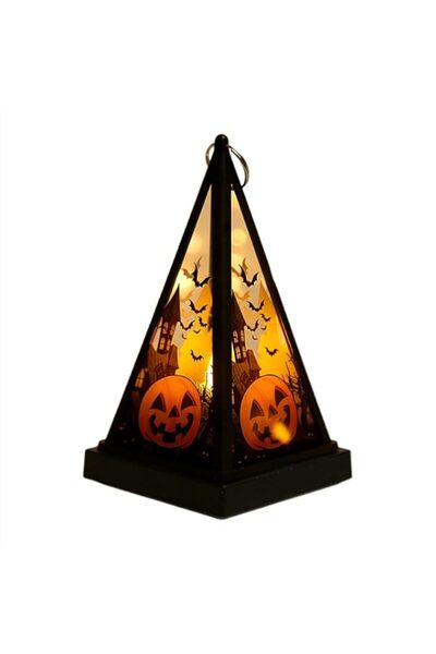 Generic BIGTHREE Halloween LED Light, Handheld Pumpkin Lanterns, Hangable Pum...