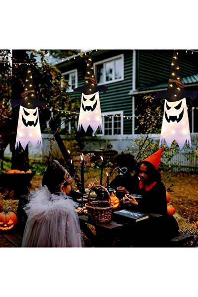 Generic Hallo ween Decorations Outdoor, Haning Halloween Decor with Lights Ba...