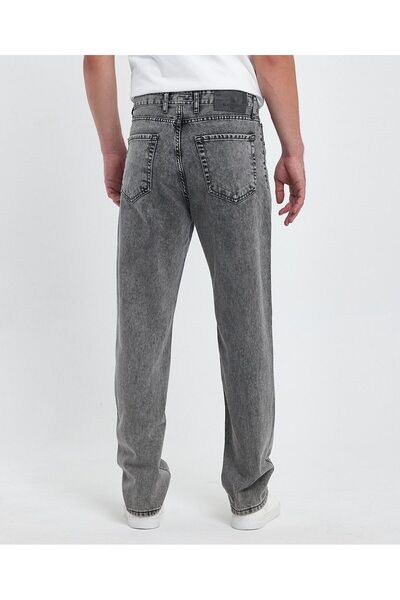 Vivis Erkek Gri Baggy Pantolon