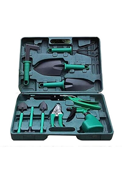 Generic 10 Pcs/set Garden Tool Set Shovel Rake Clippers Household Multifuncti...