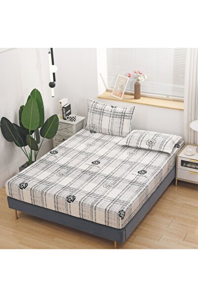 Happy Home COCOLINO fluffy elastic cover, 180x200cm + 2 pillowcases