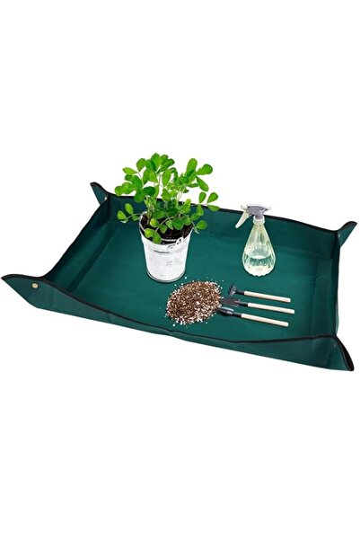 Generic ROUNY Oxford Fabric Repotting Mat - Waterproof & Thickened (75cm x 50...
