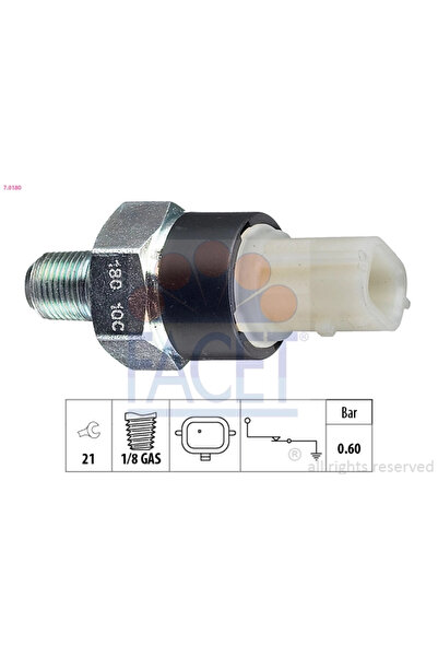 FACET Senzor Presiune Ulei Dacia Dokker Microbus/Duster/Lodgy Mercedes-Benz C...