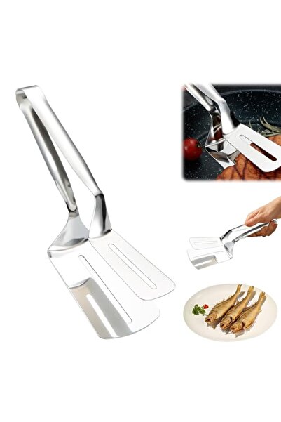 Generic YelaJoy Stainless Steel Double-Sided Shovel Clip - Grilling Tongs and...