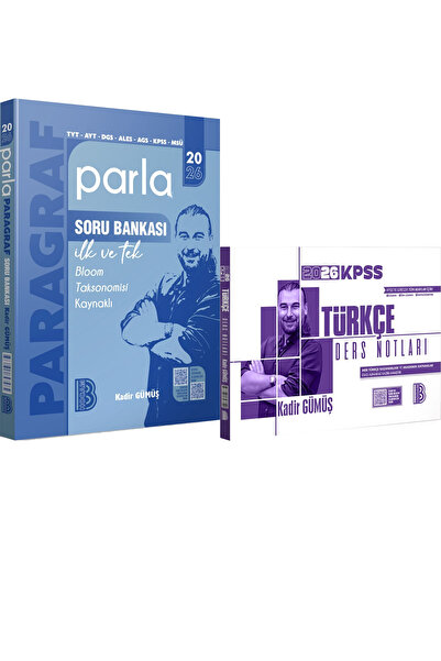 Benim Hocam Yayınları 2026 Parla Paragraf Soru Bankası - 2026 KPSS Türkçe Der...