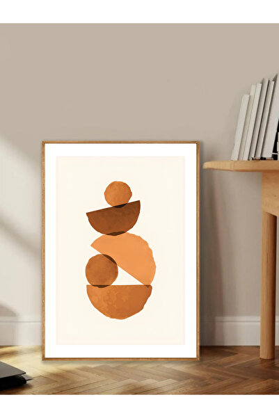 Tuba Decor Tablo dintr-o singură bucată cu rame din lemn pentru sufragerie, s...