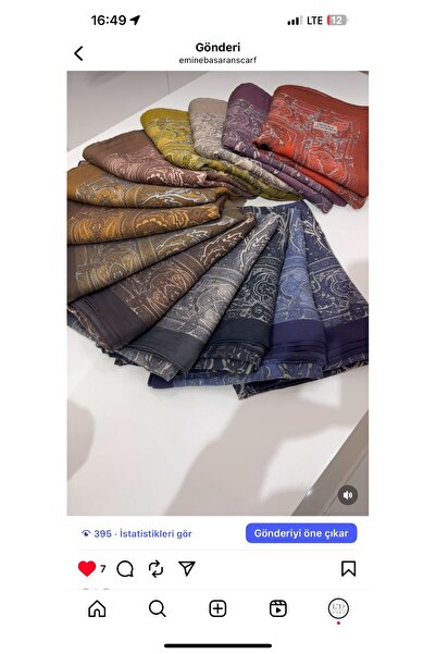 ENRİCO FERRİ Modal Cotton Shawl