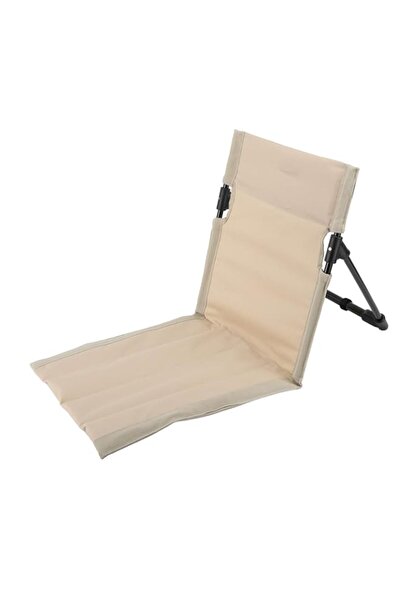Generic Beach Lounger Chair, Folding Beach Lounge Chair Oversized Zippered Po...
