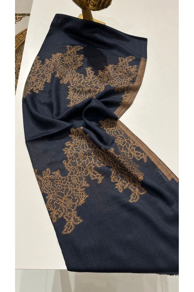 EB SCARF Wool Silk Shawl