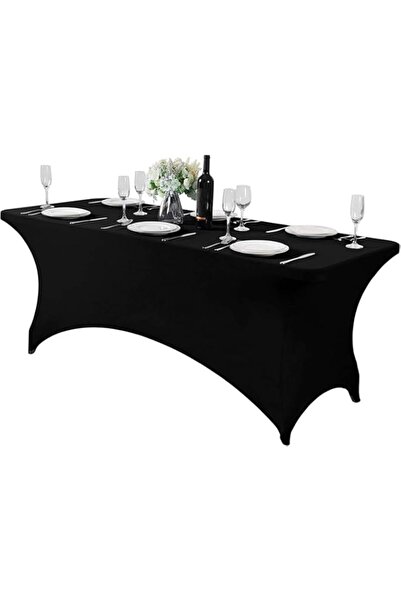Generic Aputue Spandex Table Covers 6ft, Universal Fitted Stretch Tablecloth ...