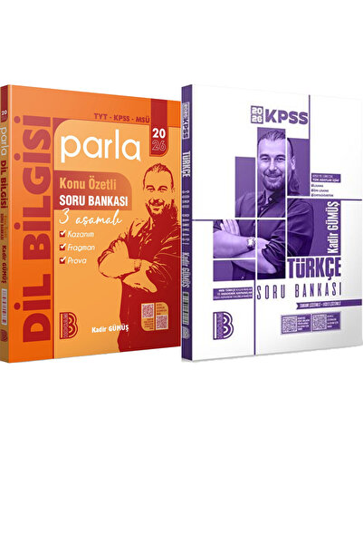 Benim Hocam Yayınları 2026 Parla Dilbilgisi Soru Bankası - 2026 KPSS Türkçe T...