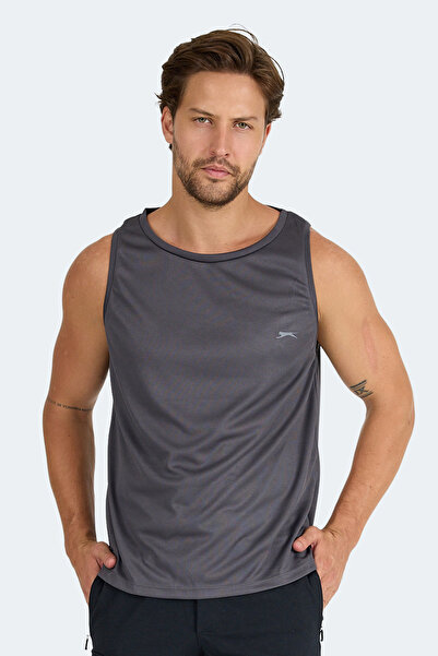 Slazenger Run I Men's Sleeveless Anthracite Tank Top
