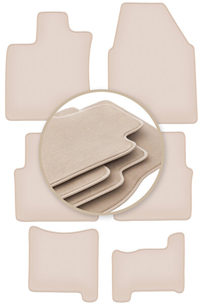 Other Covorașe auto PREMIUM bej pentru: Nissan Qashqai +2 crossover 2008-2013