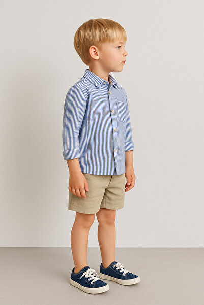 Motebarn Wear Cămașă cu dungi pentru băiat