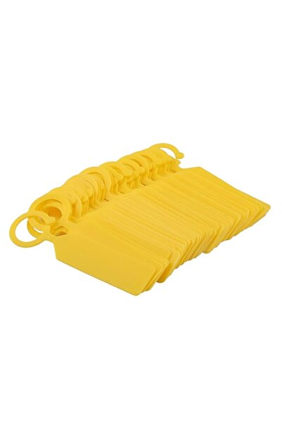 Generic Tnfeeon 100 PCS Hanging Flower Label Marker, Plastic Hanging Flower L...