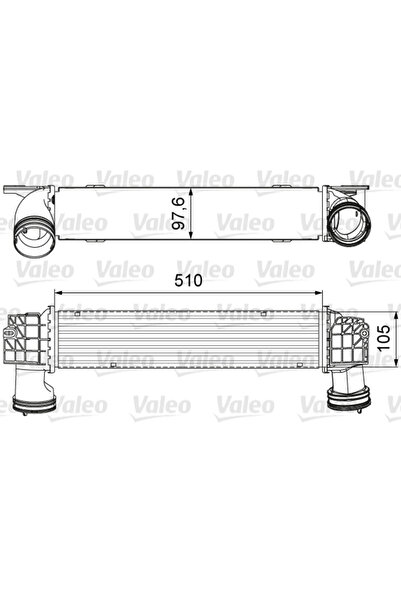 VALEO Intercooler Compresor Bmw 3