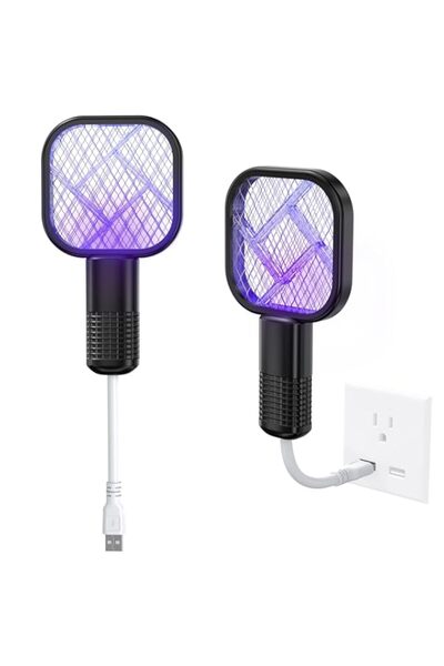 Generic Brand Bukela Fly Swatter, USB Mini Mosquito Swatter Portable Fly Kill...